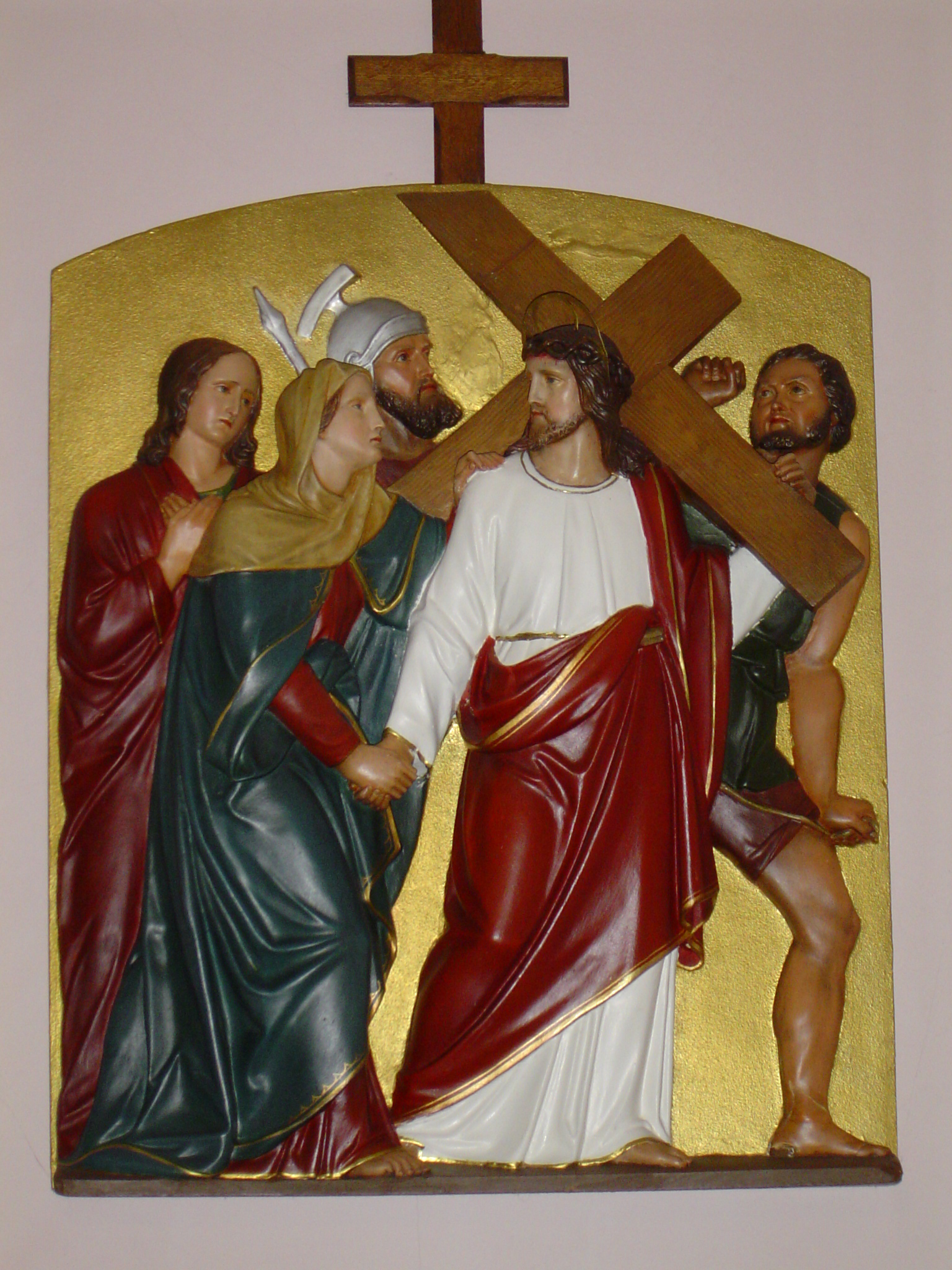 D 4 J�sus rencontre sa tr�s Sainte M�re.JPG