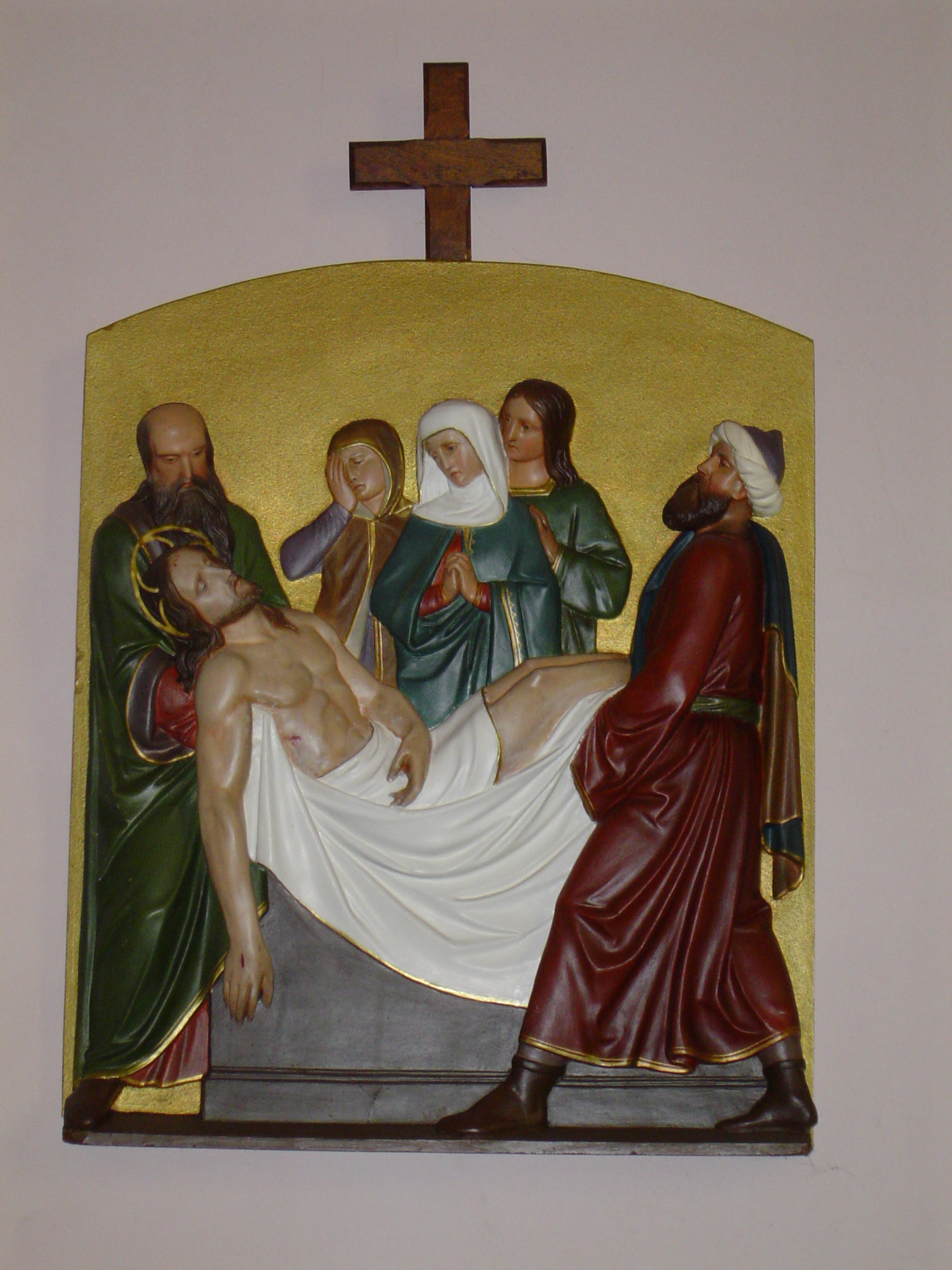 N 14 J�sus est mis au tombeau.JPG